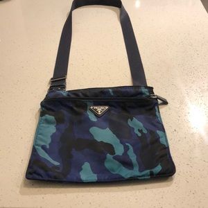 Prada camo cross body bag *AUTHENTIC*